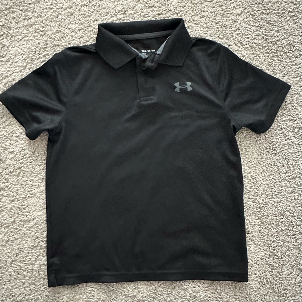 Under Armour Boys Polo YSM-Black